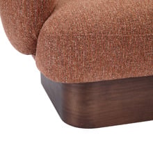 Caramel Benji Swivel Armchair